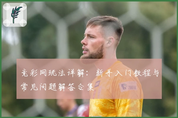 竞彩网玩法详解:新手入门教程与常见问题解答合集
